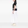 Fendi Zucca Embroidered Canvas Baguette Satchel Secondhand