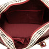 Burberry House Check Canvas Satchel Secondhand