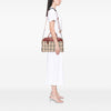 Burberry House Check Canvas Satchel Secondhand