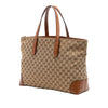 Gucci GG Canvas Web Tote Secondhand