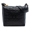Chanel CC Chocolate Bar Lambskin Shoulder Bag Secondhand