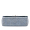 Dior Medium Denim Macrocannage Caro Bag Secondhand