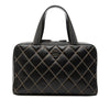 Chanel CC Lambskin Wild Stitch Handbag Secondhand