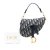 Dior Mini Oblique Canvas Saddle Bag Secondhand
