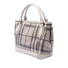 Burberry Smoke Check Coated Canvas Tote Secondhand