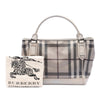 Burberry Smoke Check Coated Canvas Tote Secondhand