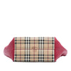 Burberry Small Haymarket Check Coated Canvas and Calfskin Canterbury Tote Secondhand