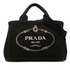 Prada Small Canvas Canapa Logo Satchel Secondhand