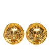 Secondhand Chanel Gold Plated Round Faux Pearl Clip on Earrings
