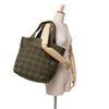 Secondhand Bottega Veneta Canvas Intrecciato Tote