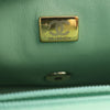 Secondhand Chanel Mini Rectangular Bicolor Quilted Lambskin Top Handle Flap