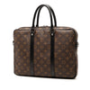 Louis Vuitton Monogram Macassar Porte Documents Voyage Secondhand