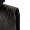 Chanel Metallic Lambskin CC Chain Fringe Clutch Secondhand