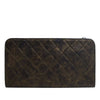 Chanel Metallic Lambskin CC Chain Fringe Clutch Secondhand