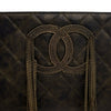 Chanel Metallic Lambskin CC Chain Fringe Clutch Secondhand