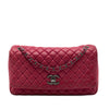 Chanel Large Quilted Iridescent Calfskin New Bubble Flap Secondhand