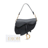 Dior Grained Calfskin Saddle Bag Secondhand