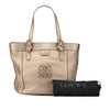 LOEWE Anagram Leather Fusta Tote Secondhand