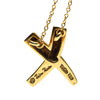 Tiffany Paloma Picasso 18K Yellow Gold X Kiss Necklace Secondhand