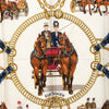Hermès Equipages Silk Scarf 90 Secondhand