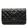 Chanel CC Quilted Caviar Wallet on Chain Secondhand