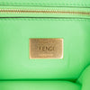 Fendi Zucca Embossed Leather Chain Midi Baguette Secondhand