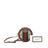 Secondhand Gucci Mini GG Supreme Ophidia Round Neck Pouch