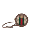 Gucci Mini GG Supreme Ophidia Round Neck Pouch Secondhand