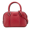 Gucci Small Microguccissima Bree Satchel Secondhand