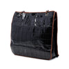Chanel CC Chocolate Bar Patent Tote Secondhand