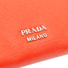 Prada Saffiano Flap Clutch Secondhand