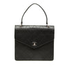 Chanel CC Quilted Caviar Top Handle Flap Secondhand