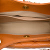 Chanel Small Shiny Crumpled Calfskin Wavy CC Hobo Secondhand
