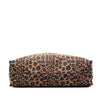 Fendi Leopard Printed Canvas Shopping Tote Secondhand