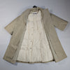 Secondhand Jil Sander Beige Double-Layer Coat, Size 36