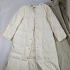 Jil Sander Beige Double-Layer Coat, Size 36 Secondhand