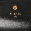 Chanel Quilted Caviar Boy Flap Card Holder Secondhand