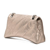 Balenciaga Small Metallic Calfskin Crush Chain Shoulder Bag Secondhand