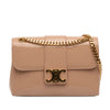 Celine Teen Patent Triomphe Victoire Chain Shoulder Bag Secondhand