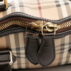 Burberry Small Haymarket Check Coated Canvas Orchard Bowling Bag Secondhand
