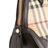 Burberry Small Haymarket Check Coated Canvas Orchard Bowling Bag Secondhand