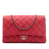 Chanel CC Quilted Caviar Flap Clutch with Chain Secondhand
