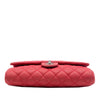 Chanel CC Quilted Caviar Flap Clutch with Chain Secondhand