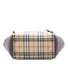 Burberry Small Haymarket Check Canvas and Leather Canterbury Tote Secondhand