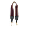 Secondhand Dior Embroidered Canvas Bag Strap