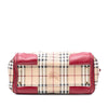 Burberry Small Haymarket Check Coated Canvas Gladstone Satchel Secondhand