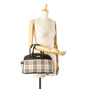 Burberry House Check Canvas Handbag Secondhand