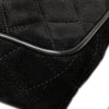 Chanel CC Quilted Suede Shoulder Bag Secondhand