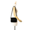 Chanel CC Quilted Suede Shoulder Bag Secondhand