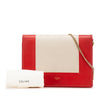 Celine Leather Frame Wallet on Chain Secondhand